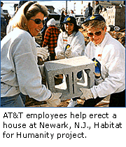 AT&T Volunteers.